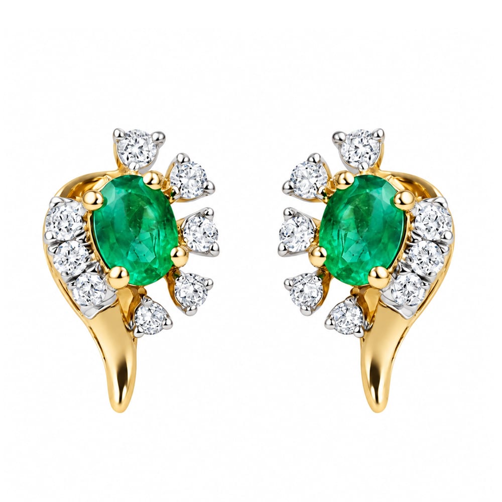 Elegant & Stylish Diamond Earrings
